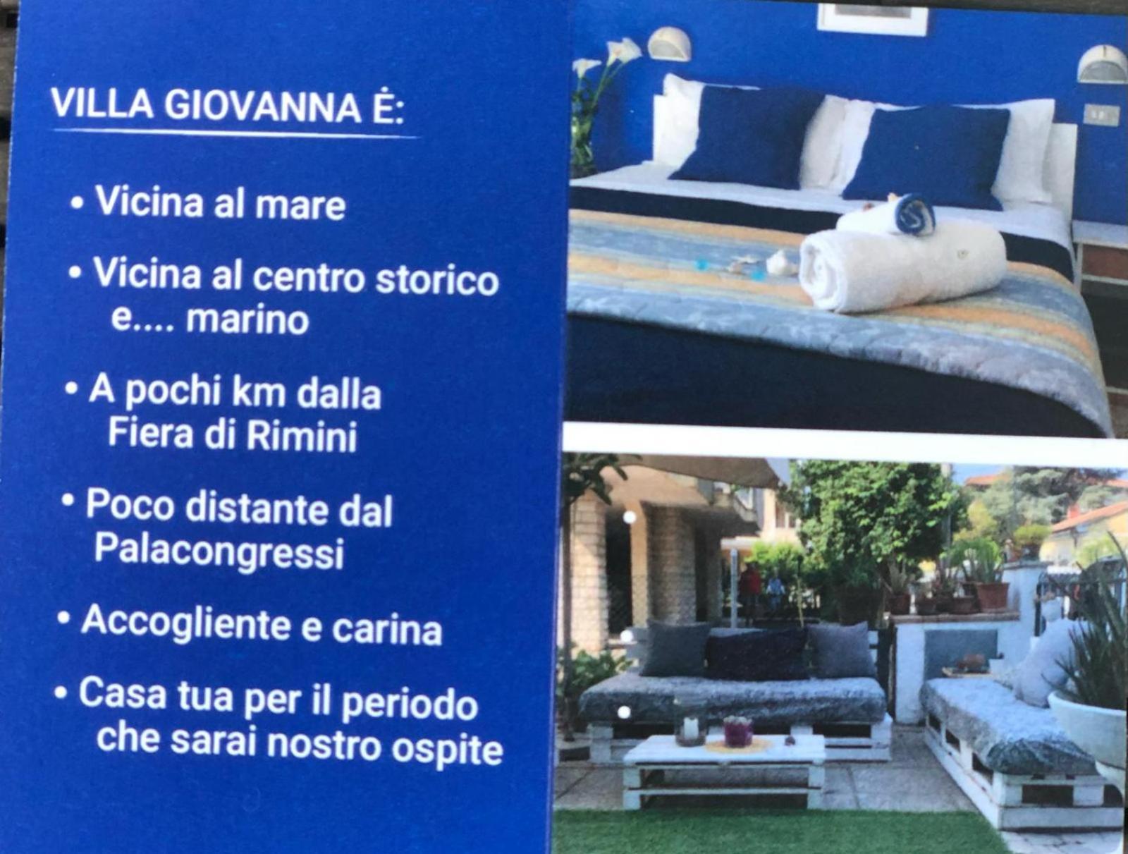 Bed And Breakfast Villa Giovanna Rimini Eksteriør bilde